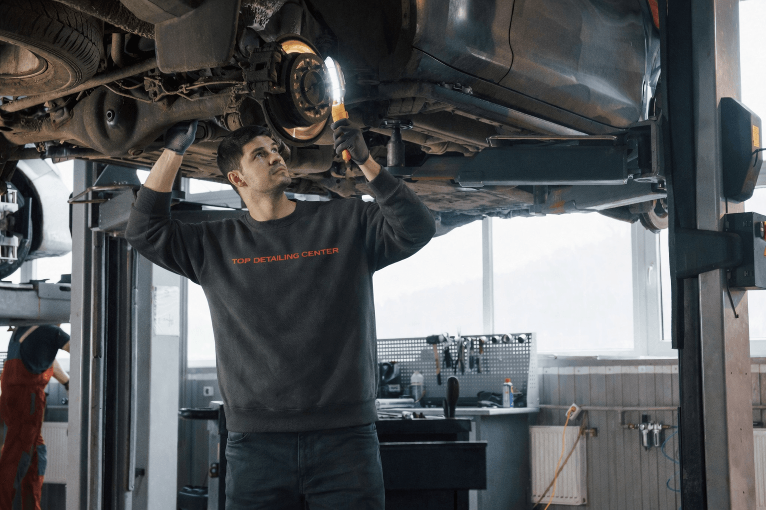 Exhaust System Installation